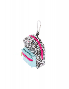 Breloc Claire`s Leopard Love Mini Backpack Keychain 30860, 001, bb-shop.ro