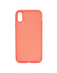 Accesoriu Tech Claire`s Neon Coral Perforated Phone Case 51831, 02, bb-shop.ro
