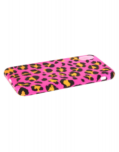 Accesoriu Tech Claire`s Neon Pink Leopard Print Phone Case 51894, 001, bb-shop.ro