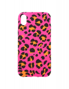 Accesoriu Tech Claire`s Neon Pink Leopard Print Phone Case 51894, 02, bb-shop.ro