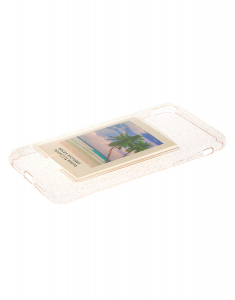 Accesoriu Tech Claire`s Clear Glitter Instax Mini Pocket Phone Case 51918, 001, bb-shop.ro