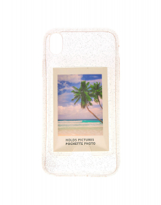 Accesoriu Tech Claire`s Clear Glitter Instax Mini Pocket Phone Case 51918, 02, bb-shop.ro