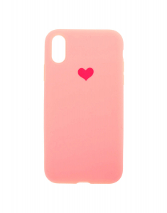 Accesoriu Tech Claire`s Pink Heart Phone Case 53176, 02, bb-shop.ro