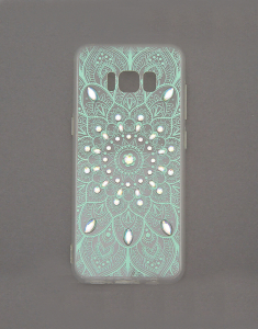 Accesoriu Tech Claire`s Iridescent Stone Mandala Phone Case 94371, 002, bb-shop.ro