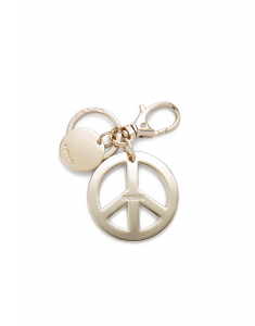 Breloc Fossil Keychain Peace Sign SLG1434710, 001, bb-shop.ro