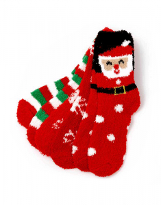 Soseta Claire`s Events Cozy Christmas Crew Socks Set 63397, 02, bb-shop.ro