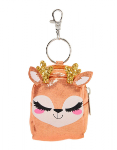 Breloc Claire`s Ginger the Deer Mini Backpack Keychain 60523, 02, bb-shop.ro