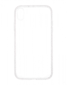 Accesoriu Tech Claire`s Clear Glitter Border Phone Case 72398, 001, bb-shop.ro