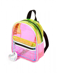 Ghiozdan Claire`s Love Script Color Block Backpack 16213, 02, bb-shop.ro