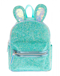 Ghiozdan Claire`s Glitter Bunny Small Backpack 52077, 02, bb-shop.ro