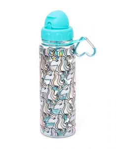 Accesoriu petrecere Claire`s Miss Glitter the Unicorn Holographic Water Bottle 86251, 02, bb-shop.ro