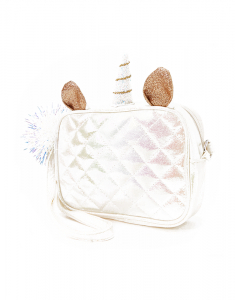 Geanta Claire`s Glitter Unicorn Quilted Crossbody Bag 61673, 02, bb-shop.ro