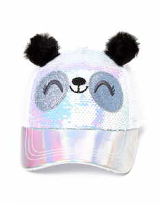 Sapca Claire`s Paige The Panda Holographic Sequin Trucker Hat 70452, 02, bb-shop.ro