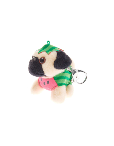 Breloc Claire`s Doug The Pug Surprise Plush Key Ring 7630, 002, bb-shop.ro