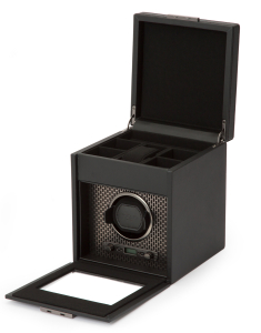 Watch winder Wolf 1834 Axis Single with Storage 469203, 002, bb-shop.ro
