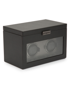 Watch winder Wolf 1834 Axis Double with Storage 469303, 002, bb-shop.ro