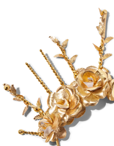 Accesoriu petrecere Claire`s Golden Spiked Flower Crown Headband 4550, 001, bb-shop.ro