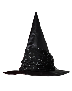 Accesoriu petrecere Claire`s Black Celestial Witch Hat 3277, 02, bb-shop.ro