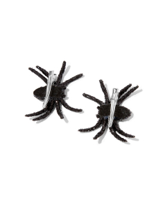 Accesoriu petrecere Claire`s Black Spider Sequin Hair Clips 7516, 001, bb-shop.ro