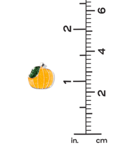 Accesoriu petrecere Claire`s Glitter Pumpkin Stud Earrings 10072, 001, bb-shop.ro