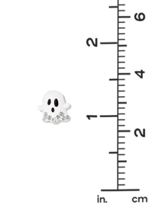 Accesoriu petrecere Claire`s Embellished Ghost Stud Earrings 10098, 001, bb-shop.ro