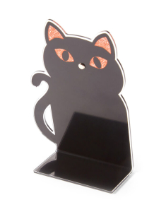 Accesoriu petrecere Claire`s Glitter Black Cat Instax Photo Holder - Black 94552, 001, bb-shop.ro