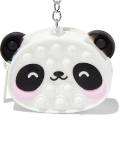 Breloc Claire`s Popper Panda Mini Jelly Coin Purse 60116, 001, bb-shop.ro