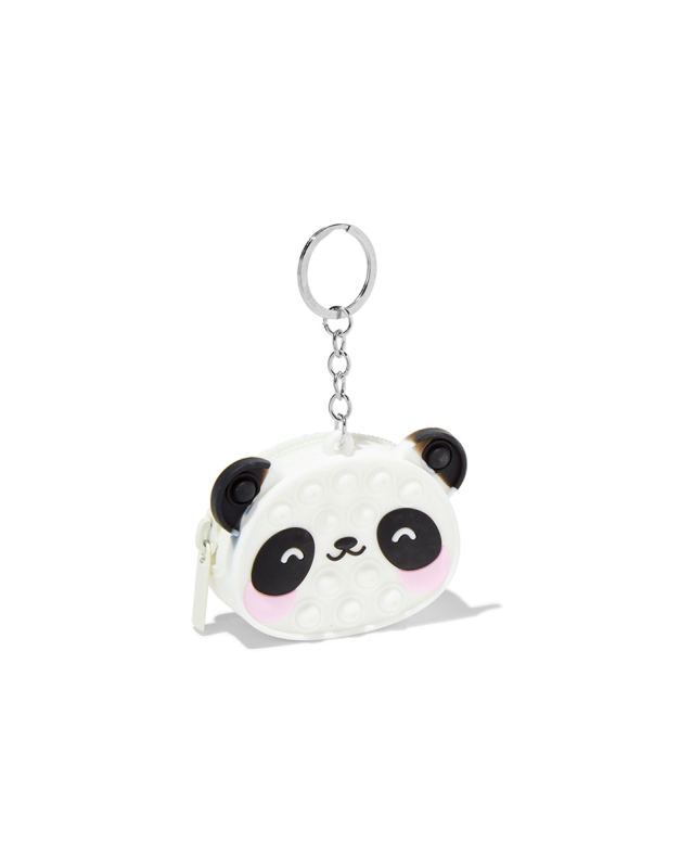 Breloc Claire`s Popper Panda Mini Jelly Coin Purse 60116, 01, bb-shop.ro