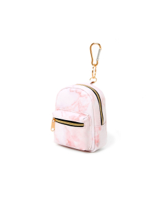 Breloc Claire`s Pink Marble Mini Backpack 95862, 02, bb-shop.ro