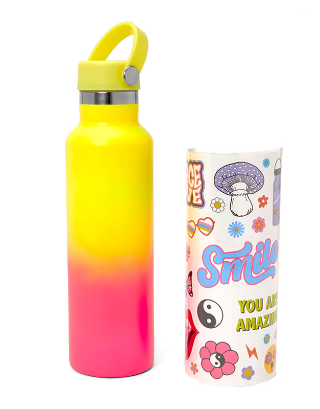 Accesoriu petrecere Claire`s Decorate Your Own Stainless Steel Water Bottle 72295, 01, bb-shop.ro