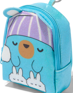 Breloc Claire`s Sleepy Bear Mini Backpack 12412, 002, bb-shop.ro