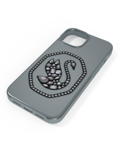 Genti, rucsacuri si accesorii SWAROVSKI, Accesoriu Tech Swarovski Signum Black Smartphone Case 5649840, bb-shop.ro