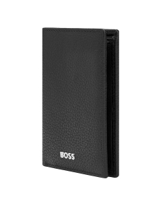Suport de carduri Hugo Boss Classic Grained Black HLE416A, 002, bb-shop.ro