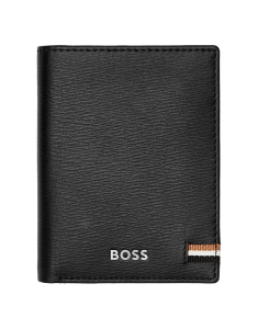 Genti, rucsacuri si accesorii, Suport de carduri Hugo Boss Iconic Black HLE421A, bb-shop.ro