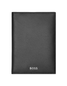 Genti, rucsacuri si accesorii unisex, Suport de carduri Hugo Boss Classic trifold Smooth Black HLF403A, bb-shop.ro
