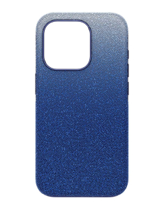 Accesoriu Tech Swarovski High Pattern Ombre Blue iPhone 15 Pro 5680854, 02, bb-shop.ro