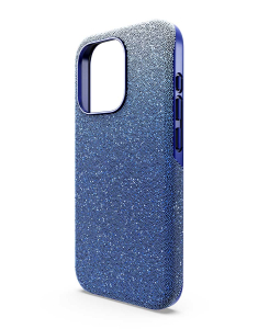 Accesoriu Tech Swarovski High Pattern Ombre Blue iPhone 15 Pro 5680854, 002, bb-shop.ro