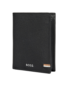 Suport de carduri Hugo Boss Iconic Black HLG421A, 002, bb-shop.ro