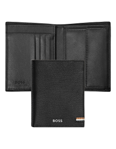 Genti, rucsacuri si accesorii, Suport de carduri Hugo Boss Iconic Black HLG421A, bb-shop.ro