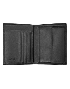 Genti, rucsacuri si accesorii, Suport de carduri Hugo Boss Iconic Black HLG421A, bb-shop.ro
