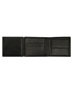 Genti, rucsacuri si accesorii HUGO BOSS, Portofel Hugo Boss Classic Smooth Black HLN403A, bb-shop.ro