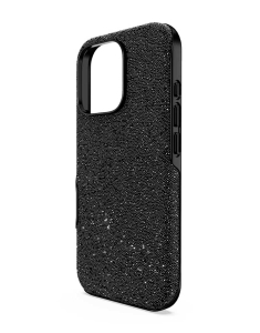Genti, rucsacuri si accesorii SWAROVSKI, Accesoriu Tech Swarovski High Black iPhone 16 Pro 5698790, bb-shop.ro