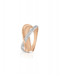Bijuterii aur 18 kt, Inel Vida Golden Touch 41762R-WD8RN, bb-shop.ro