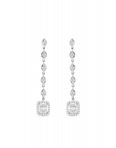 Cercei Bijuterie Aur Diamonds E080890-W, 001, bb-shop.ro