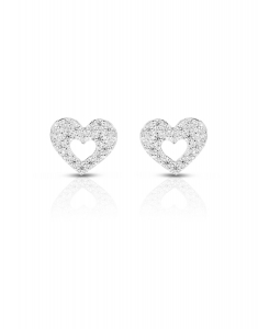 Bijuterii aur 14 kt cubic zirconia, Cercei Bijuterie Aur Love JE38641W, bb-shop.ro