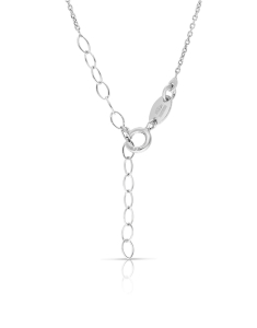 Bijuterii rolo dama argint cristal, Colier Bijuterie Argint Colour Stones 28037AG-RH-A, bb-shop.ro