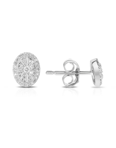 Bijuterii aur 14 kt 365 LOVE, Cercei 365 Love Bouquet FI50253W-WD4WZ, bb-shop.ro