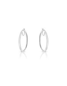 Bijuterii rotunzi dama, Cercei Aur 14 Kt Classic XTE0002.5-30-IV-W-SL, bb-shop.ro