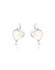 Bijuterii argint, Cercei Argint 925 Inima ES4699PE-WH, bb-shop.ro