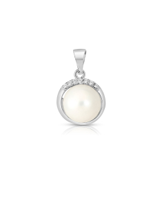 Bijuterii dama, Pandantiv Argint 925 Classic PS10785PE-WH, bb-shop.ro